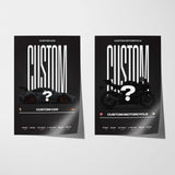 Request a Car or Motorcycle Poster