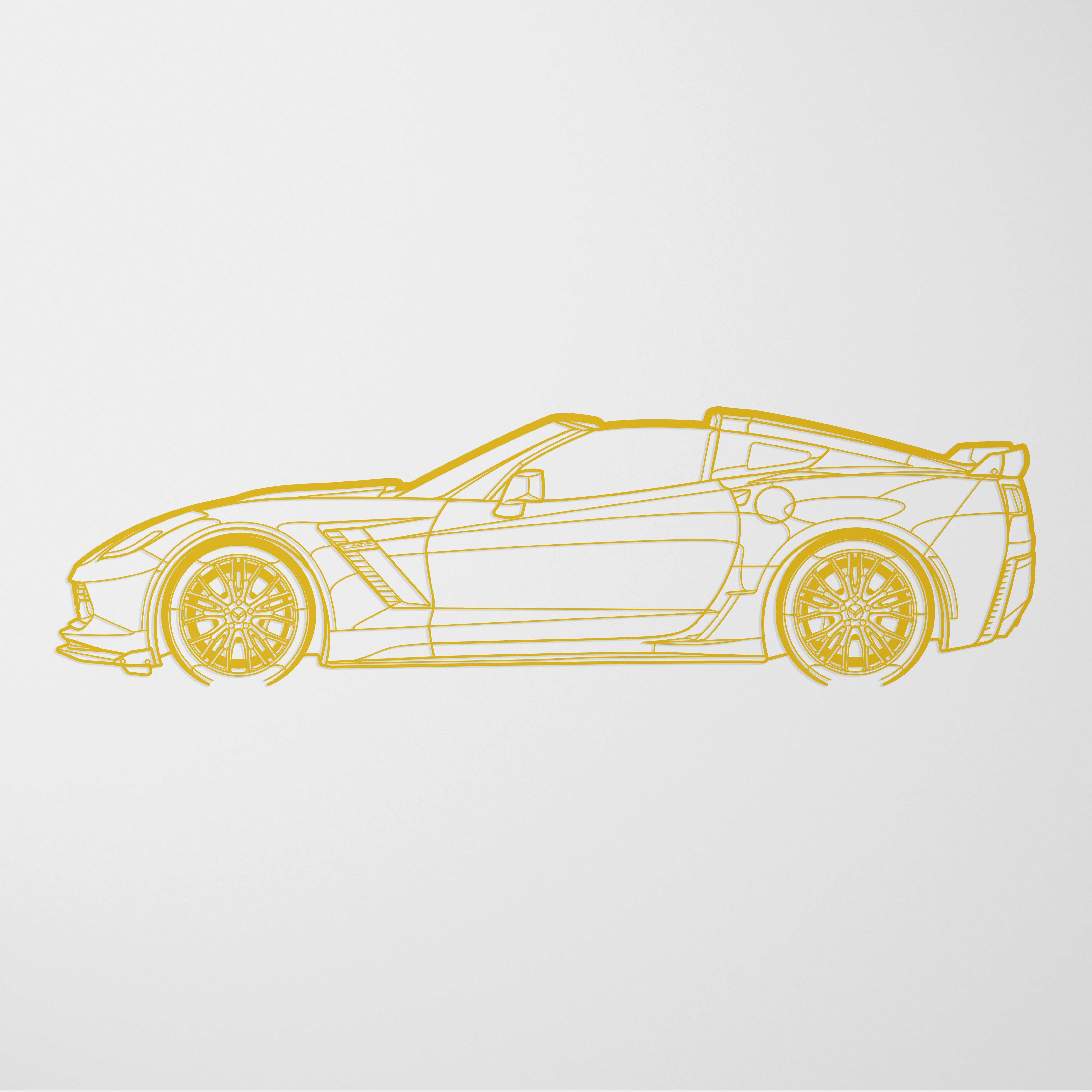 Custom Car Metal Art - Precision-Cut & Designed by Hand