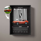 Modern Custom Car Poster – Artist Handmade