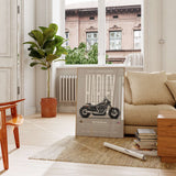 Modern Custom Motorcycle Poster – Artist Handmade