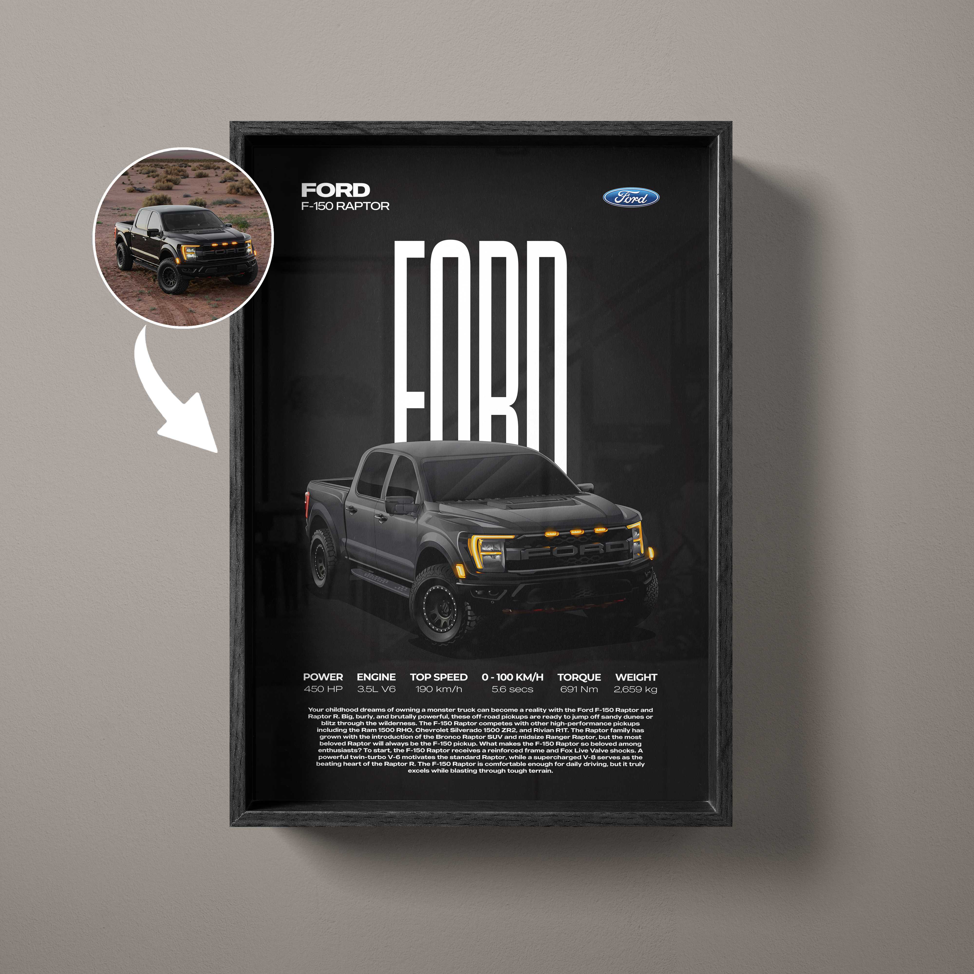 Custom Car Illustration Artwork – Artist Handmade