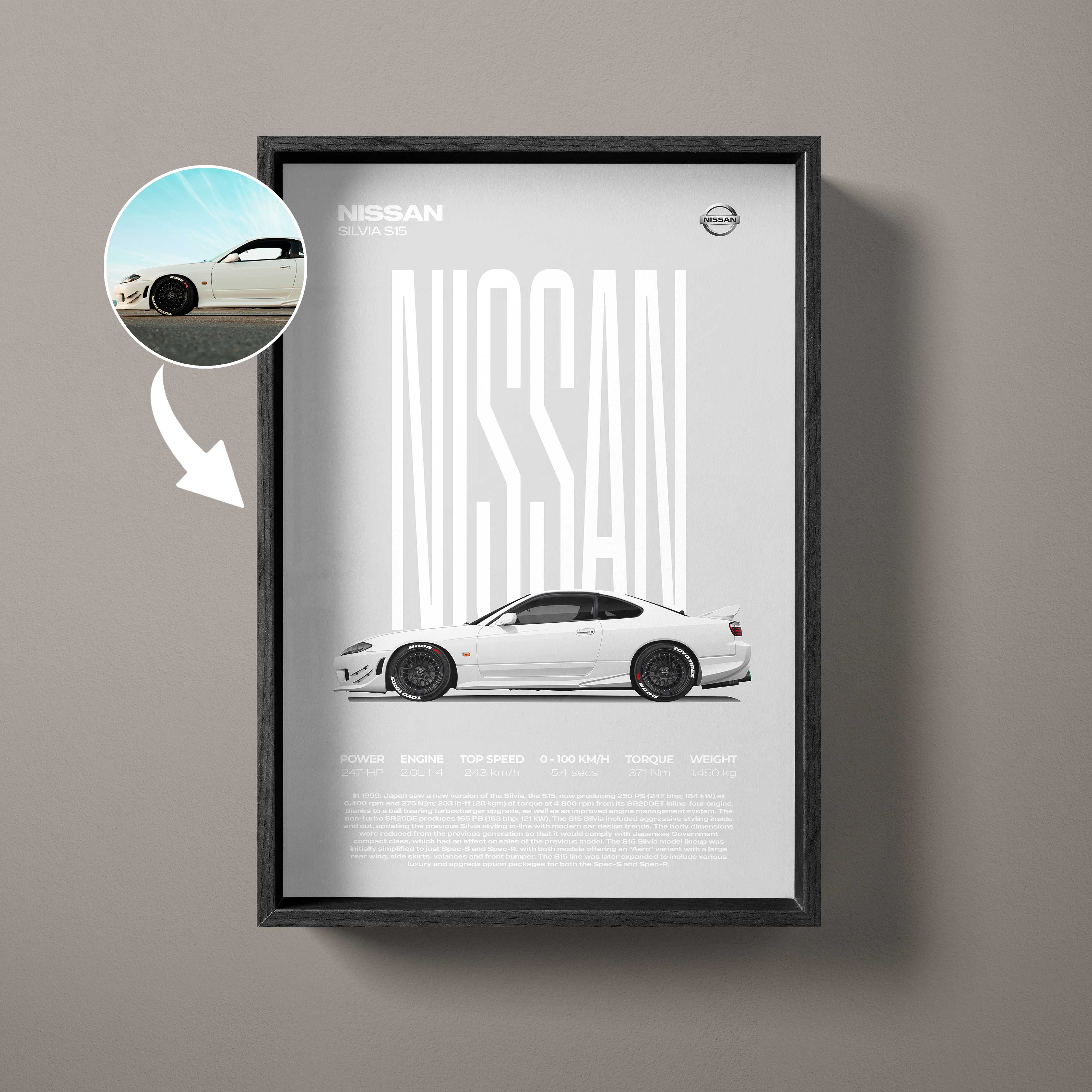 Custom Car Illustration Artwork – Artist Handmade
