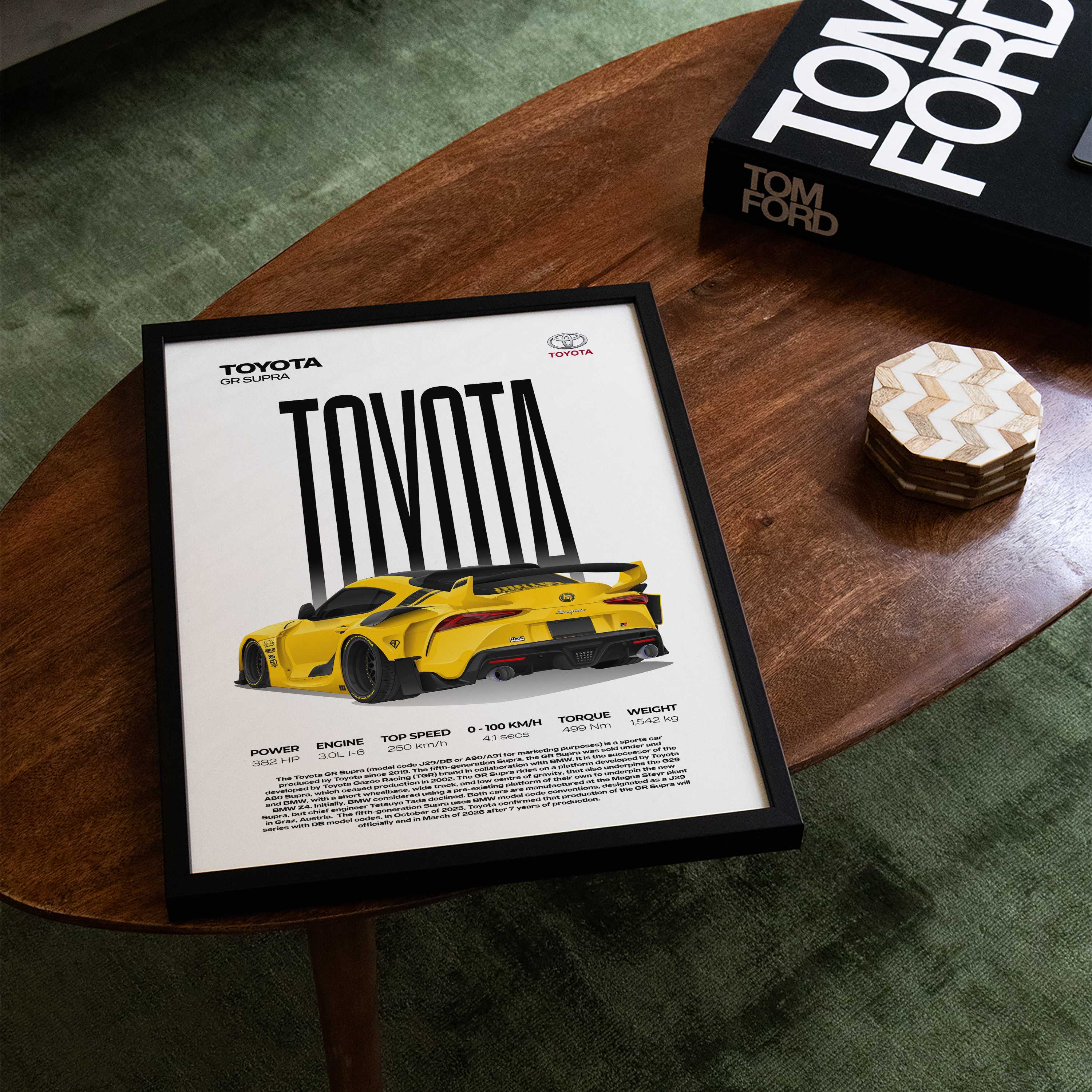 Custom Car Illustration Artwork – Artist Handmade