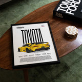 Custom Car Illustration Artwork – Artist Handmade