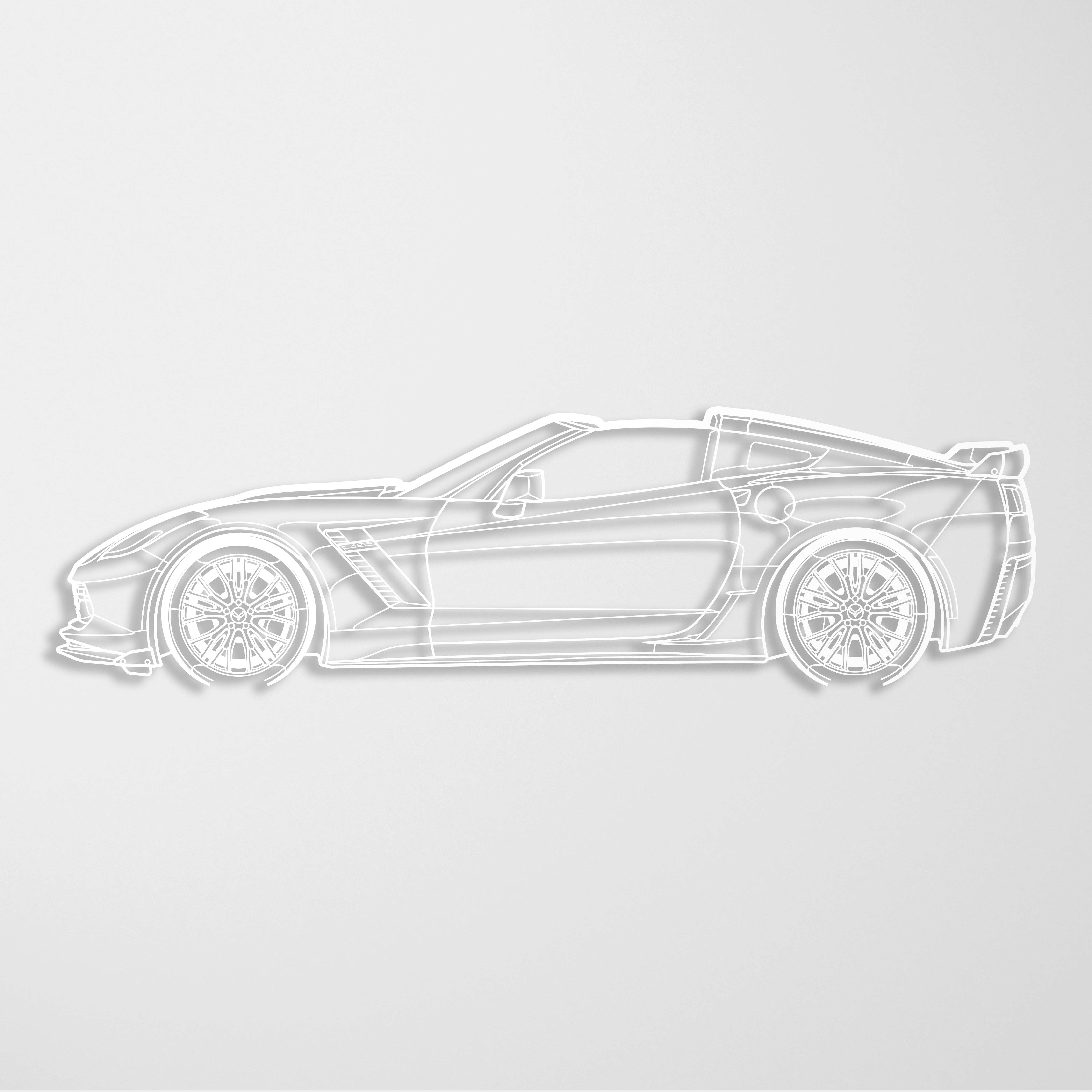 Custom Car Metal Art - Precision-Cut & Designed by Hand